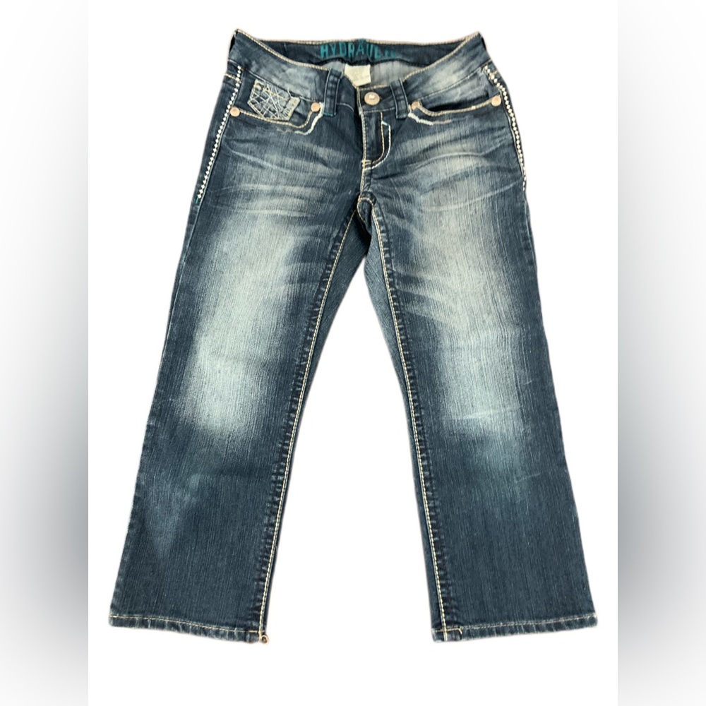 Hydraulic Girls Cropped Jeans